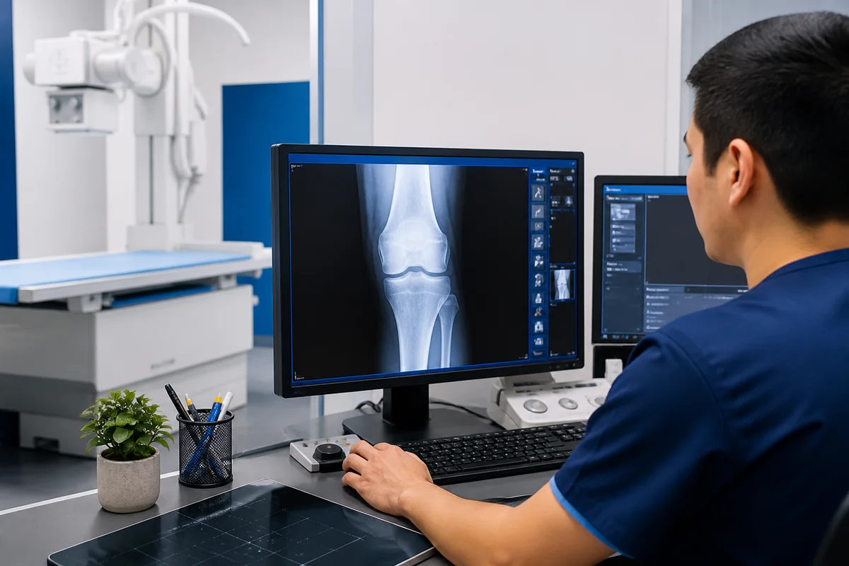 Área moderna de estudios médicos e imagenología